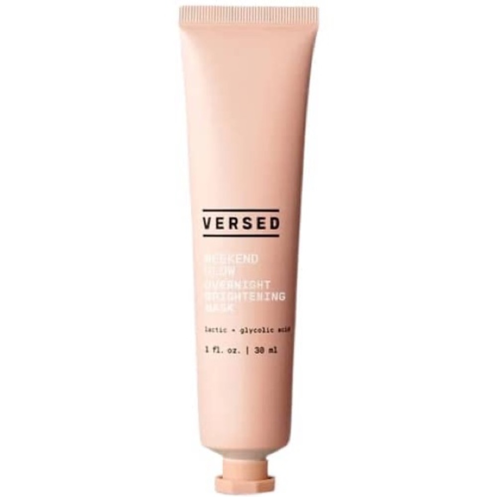 Versed Weekend Glow Overnight Brightening Mask Lactic + Glycolic Acid 1 FL OZ